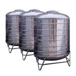 High Quality Vertical Stainless Steel 2 Ton Water Tank