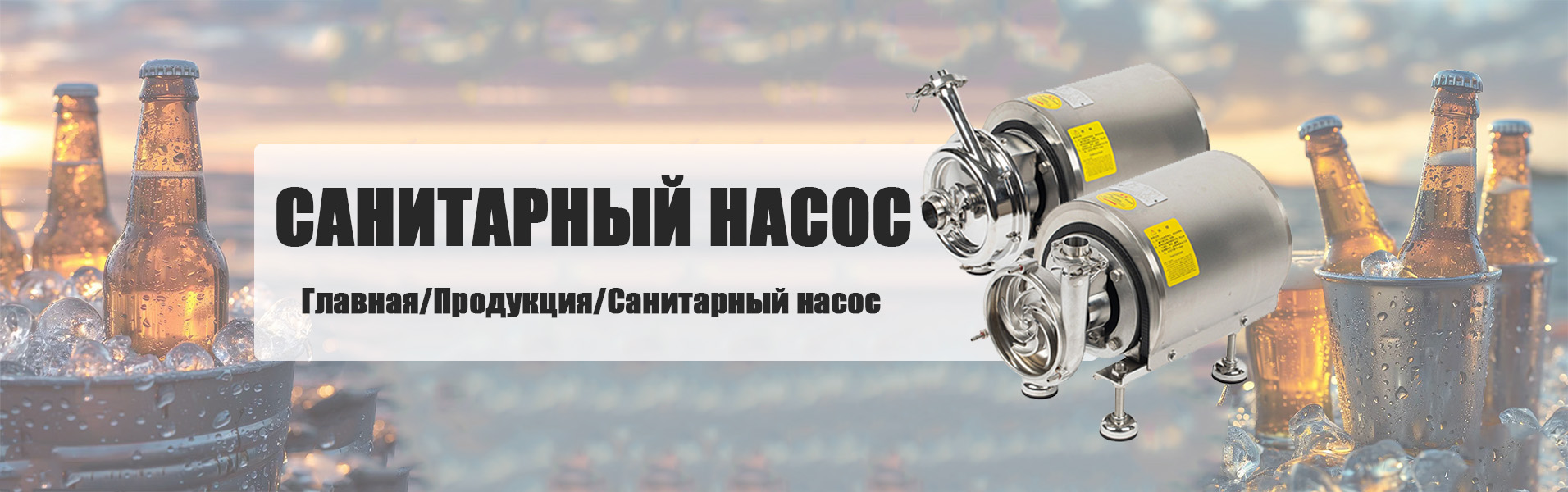 Санитарный центробежный насос